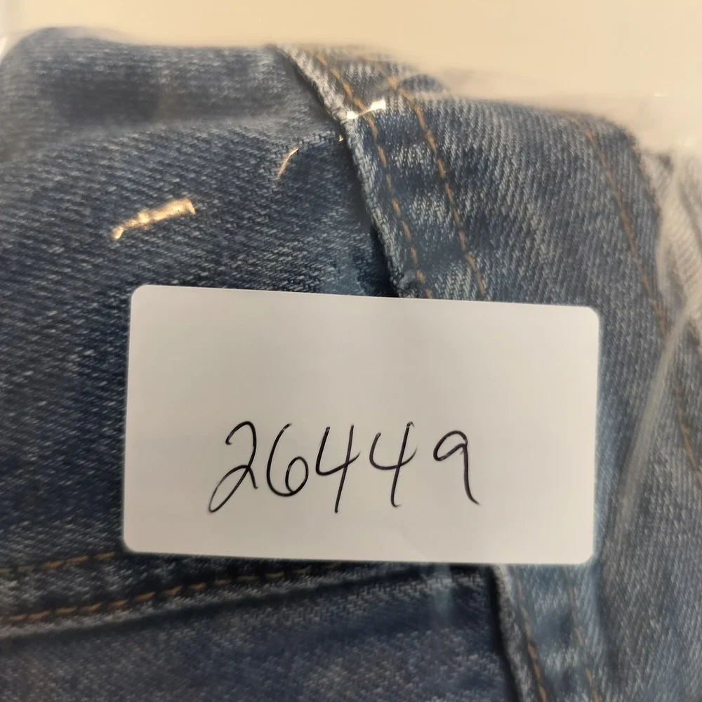 Gap Denim Jacket XL Girls Embroidered Floral Dragonfly Distressed